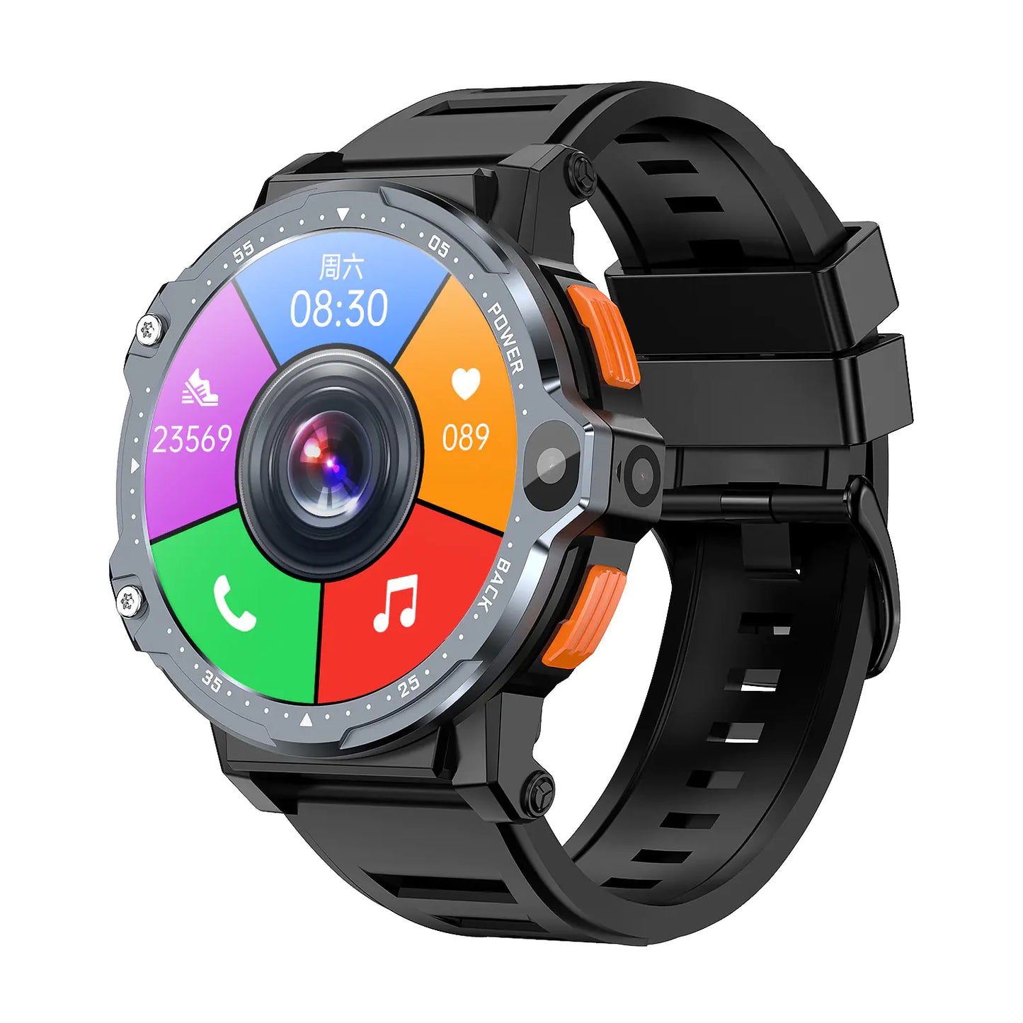 AP6 Smart Watch with Dual Camera and 4G Support