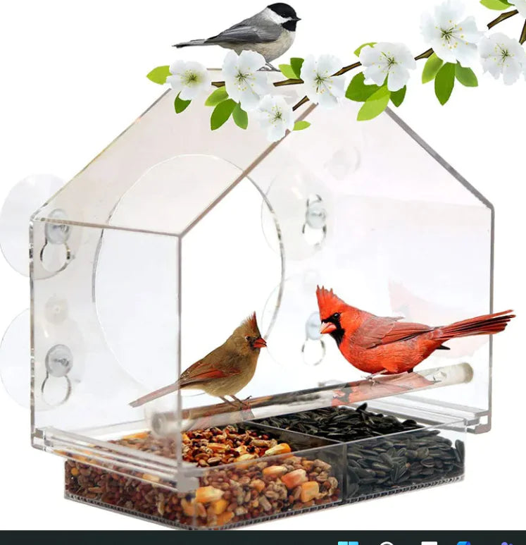 ClearView Window Bird Feeder