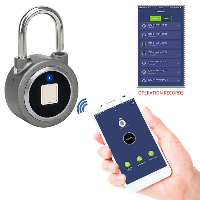 Smart Fingerprint Lock and Padlock