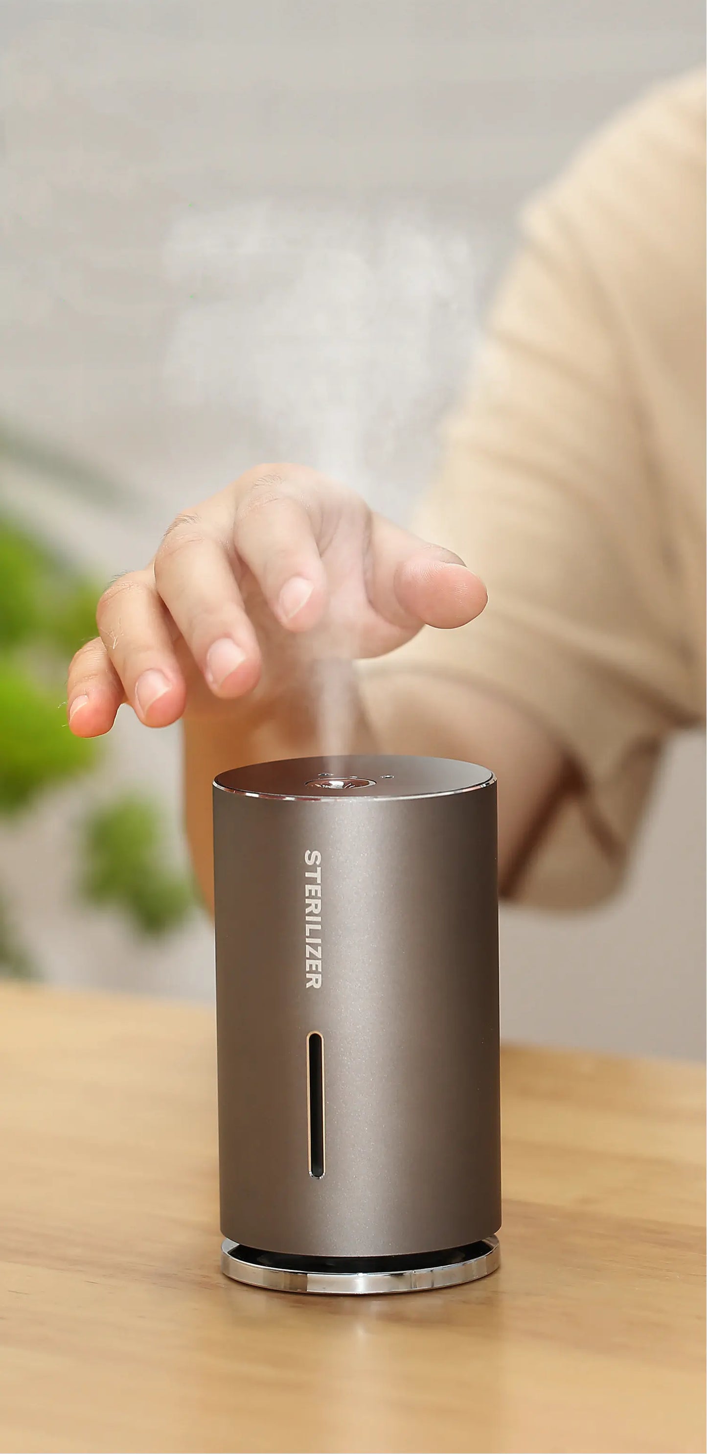 Smart Alcohol Spray Dispenser and Humidifier Device
