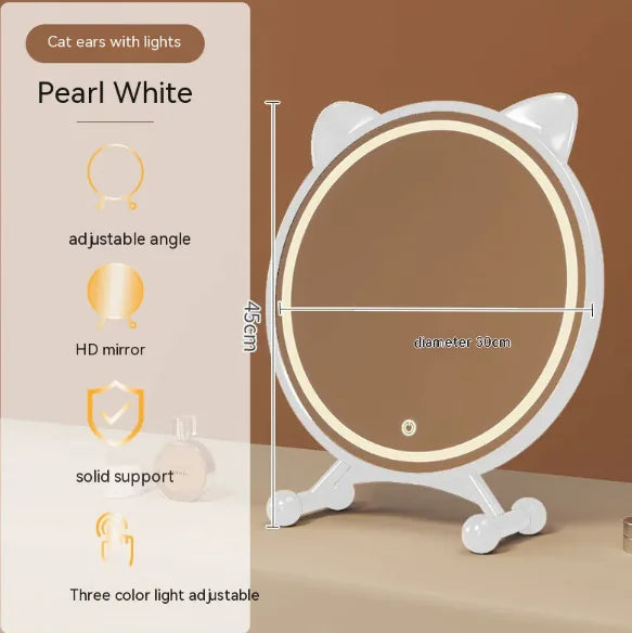 Desktop Smart LED Makeup Mirror