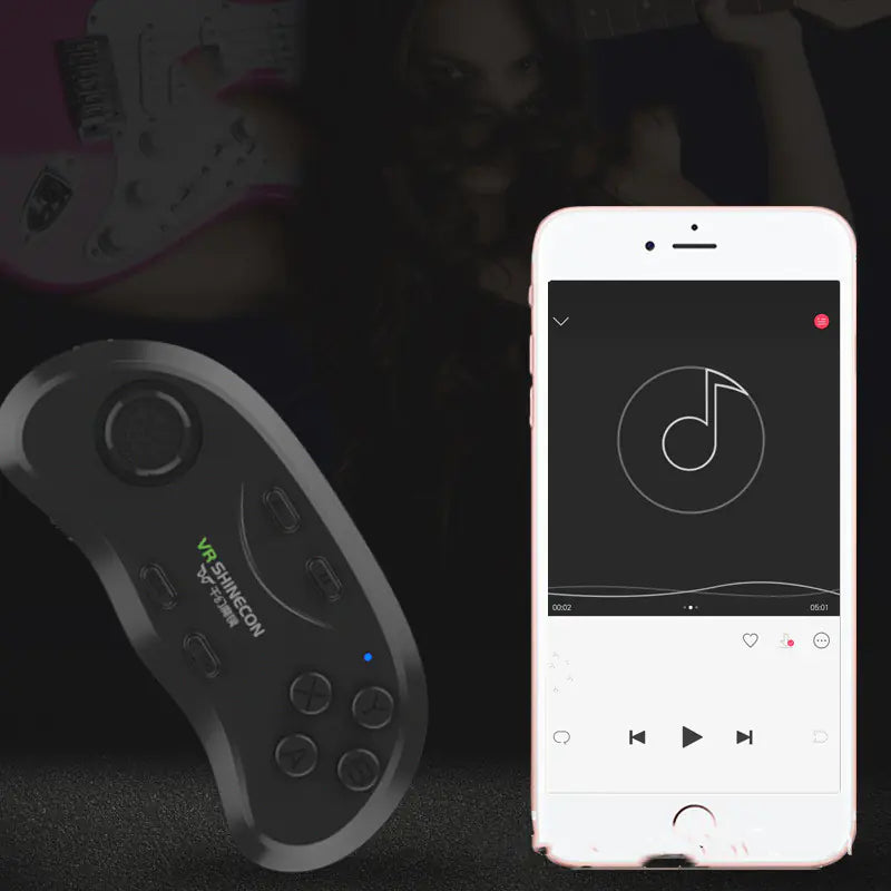 Wireless Bluetooth VR Glasses and Game Controller