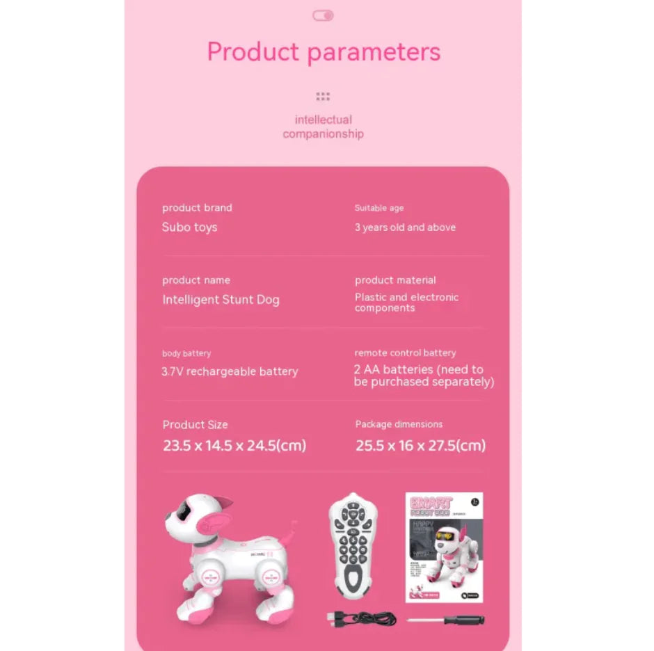 Smart Remote Control Robot Dog