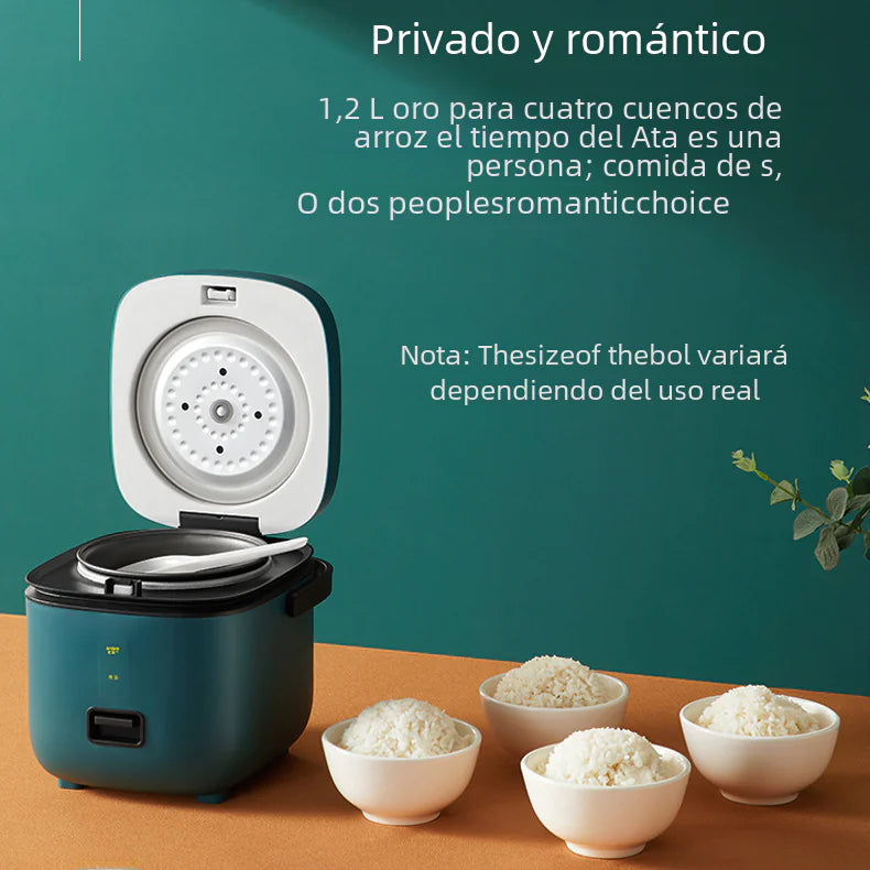 Smart Mini Rice Cooker for Two - Non-Stick Design
