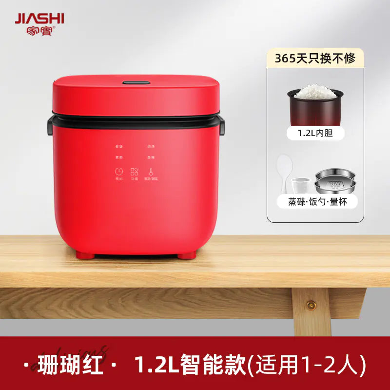Smart Mini Rice Cooker for Two - Non-Stick Design