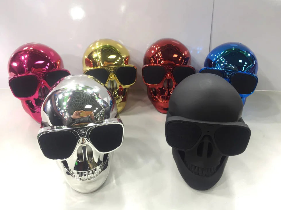 Bluetooth Skull Speaker, Wireless and Smart Design