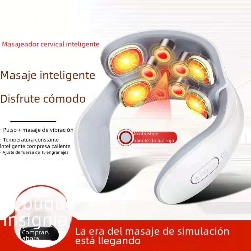 Smart Neck Massager with Heating and Therapy Function