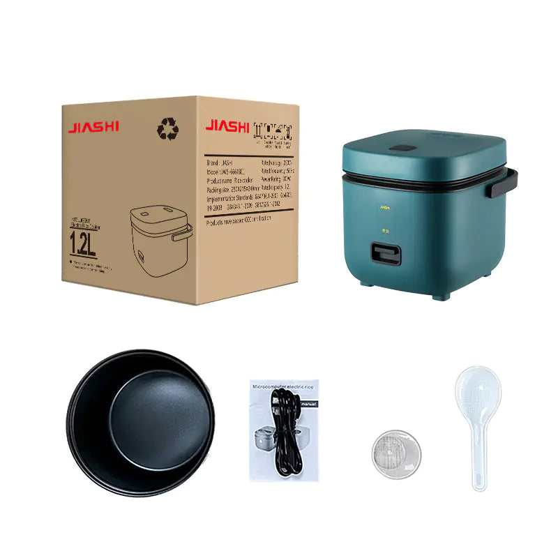 Smart Mini Rice Cooker for Two - Non-Stick Design