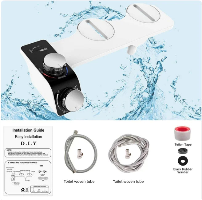 Non-Electric Smart Bidet Toilet Seat