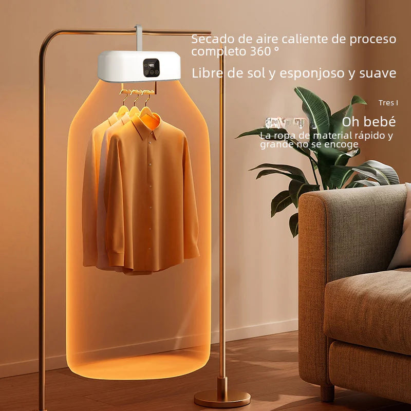Compact Smart Dryer for Home and Baby Clothes Storage