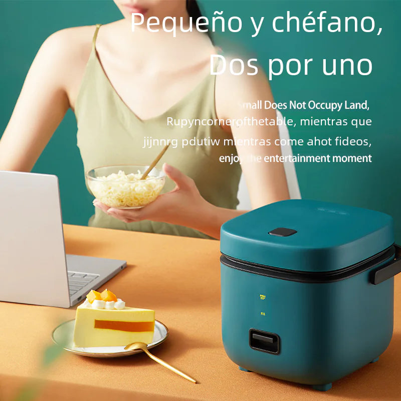 Smart Mini Rice Cooker for Two - Non-Stick Design