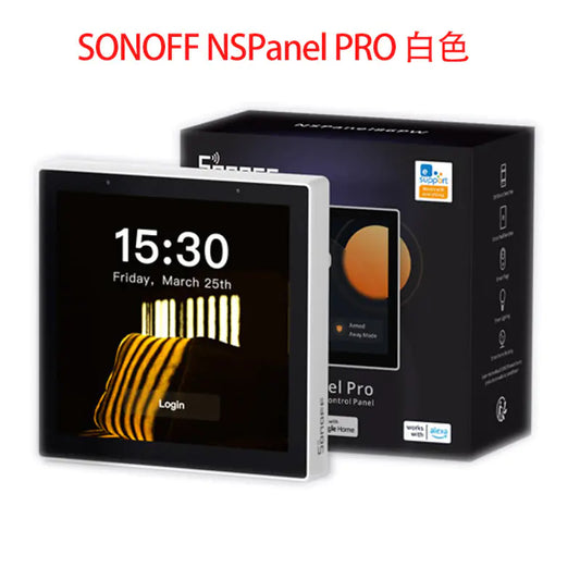 Zigbee 3.0 Smart Home Control Panel with Scene Control