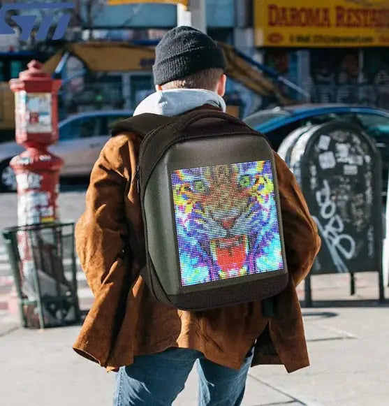 LED Smart Display Backpack