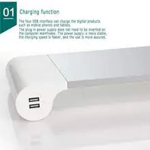 Smart Laptop Stand with USB Charger and CTYPE Port