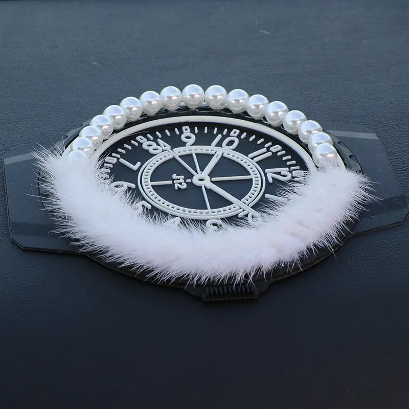 Large Creative Rhinestone Anti-Slip Car Dashboard Mat