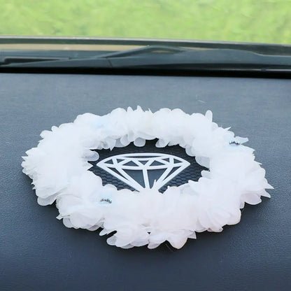 Large Creative Rhinestone Anti-Slip Car Dashboard Mat