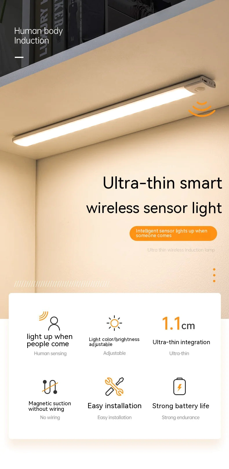Smart Wireless Infrared Sensor Light