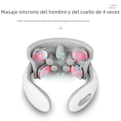 Smart Neck Massager with Heating and Therapy Function