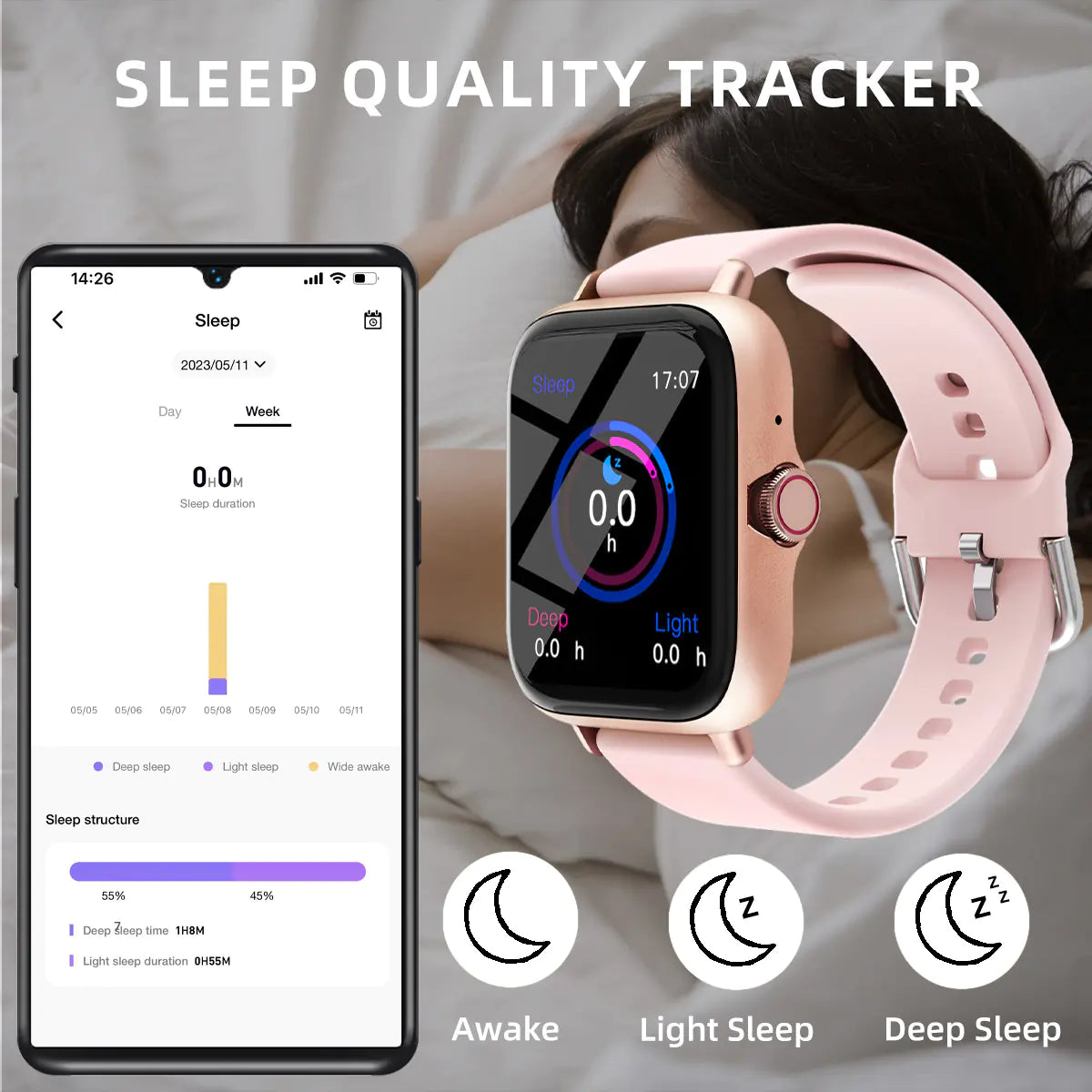 Advanced Health Tracker Watch