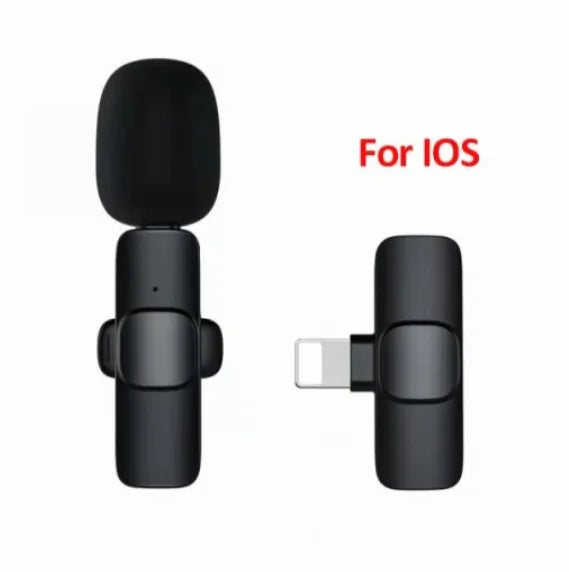 Wireless Lavalier Microphone for Audio and Video Recording