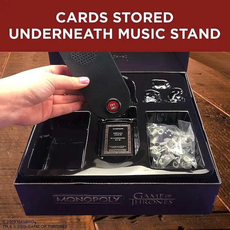 Game of Thrones Monopoly Board Game and Cards