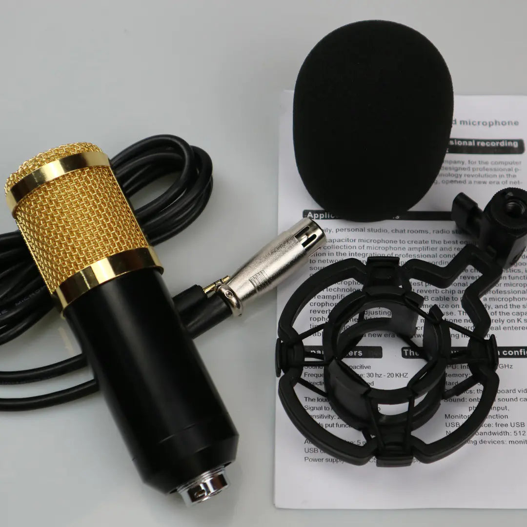 BM800 Condenser Microphone for Mobile and PC Recording