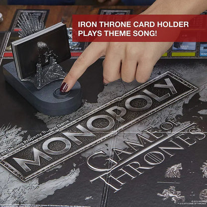 Game of Thrones Monopoly Board Game and Cards