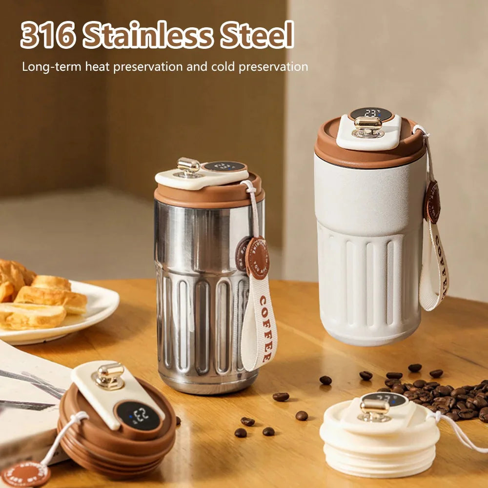 Digital Temp Insulated Flask