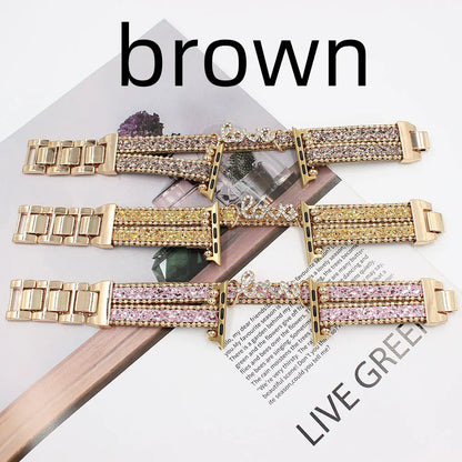Smart Letters Leather Watch Strap