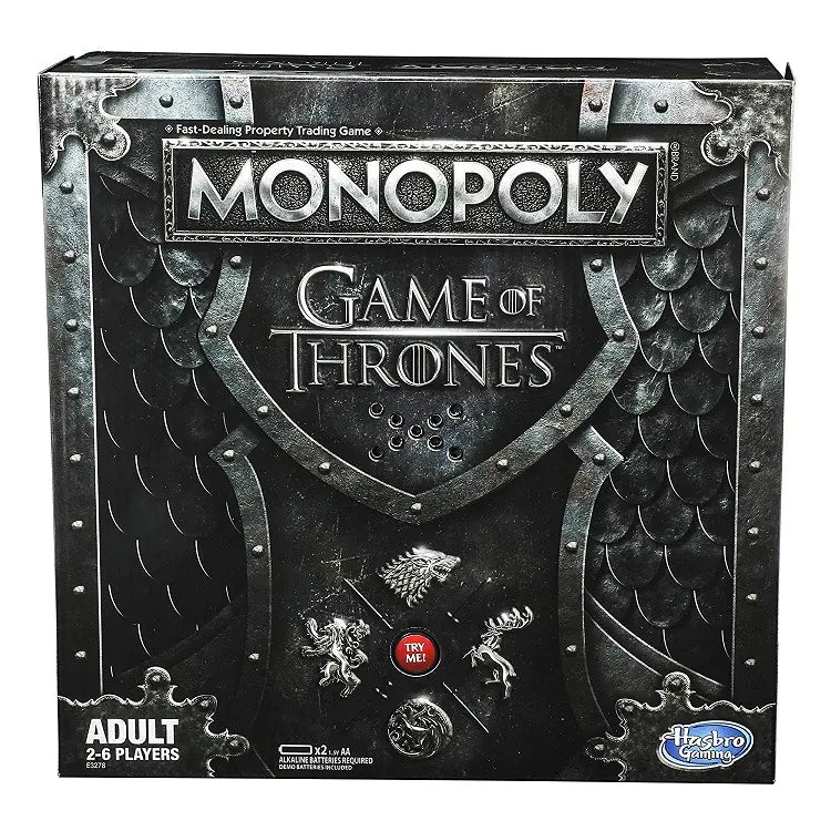 Game of Thrones Monopoly Board Game and Cards