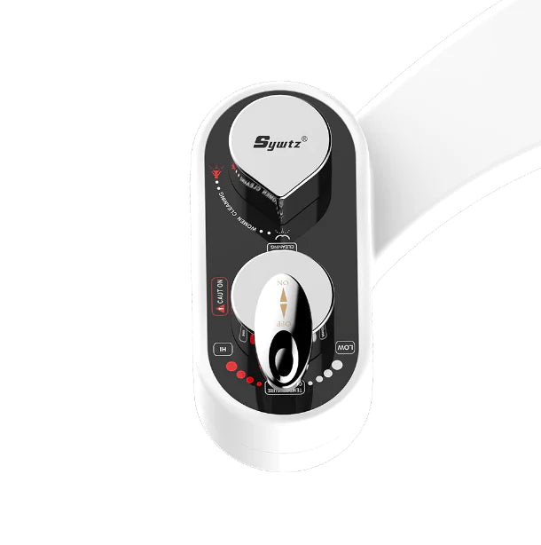 Smart Toilet Seat with Dual Temperature Nozzles