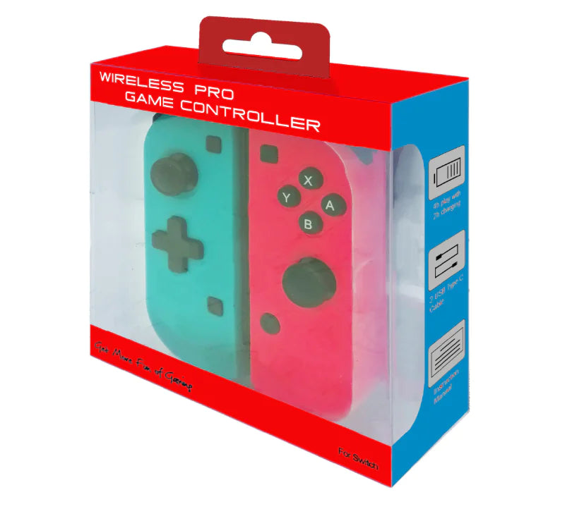 Wireless Game Controller - Left and Right Handles