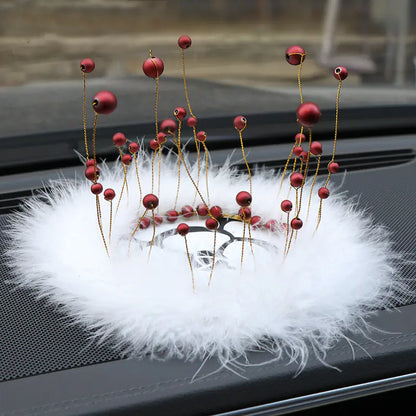 Large Creative Rhinestone Anti-Slip Car Dashboard Mat