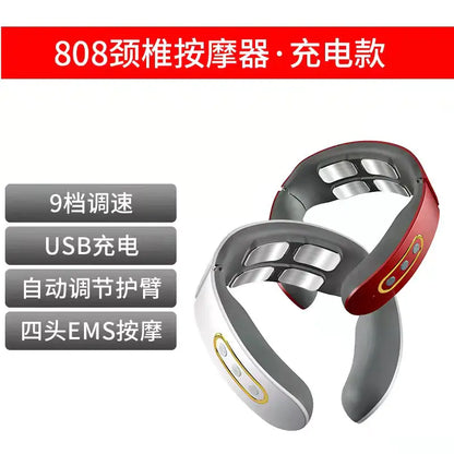Smart Neck Massager with Heating and Therapy Function