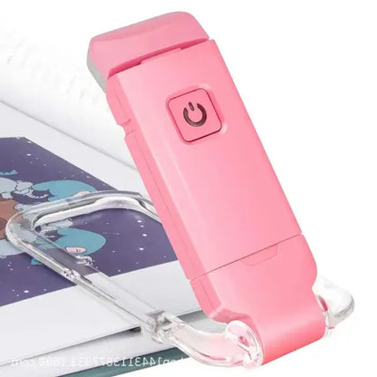 Lampă de citit cu LED-uri reîncărcabilă prin USB, protecție pentru ochi