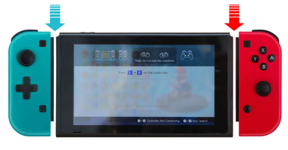 Wireless Game Controller - Left and Right Handles