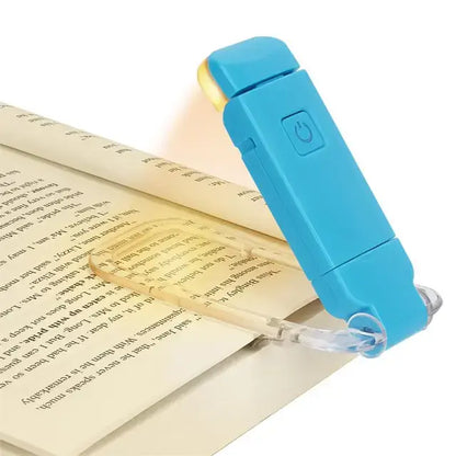 Lampă de citit cu LED-uri reîncărcabilă prin USB, protecție pentru ochi