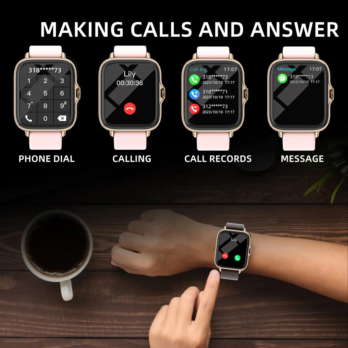 Advanced Health Tracker Watch