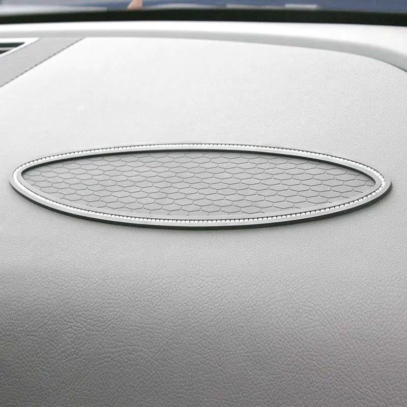 Large Creative Rhinestone Anti-Slip Car Dashboard Mat
