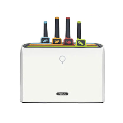 Smart Cutting Board and Knife Sterilizer Set