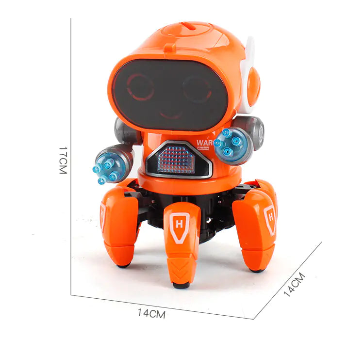 Remote-Controlled Dancing Robot with Smart Features