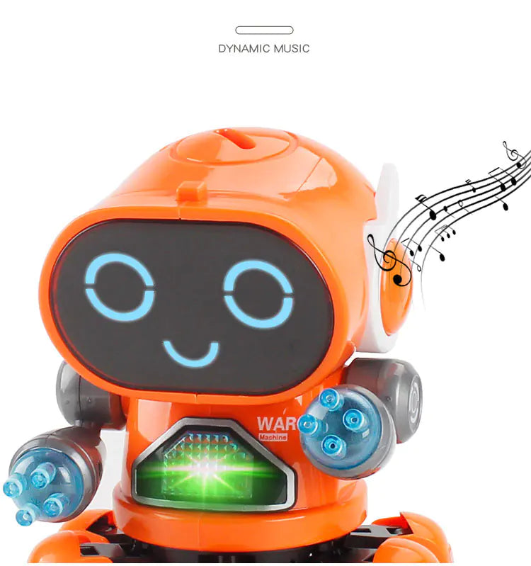 Remote-Controlled Dancing Robot with Smart Features
