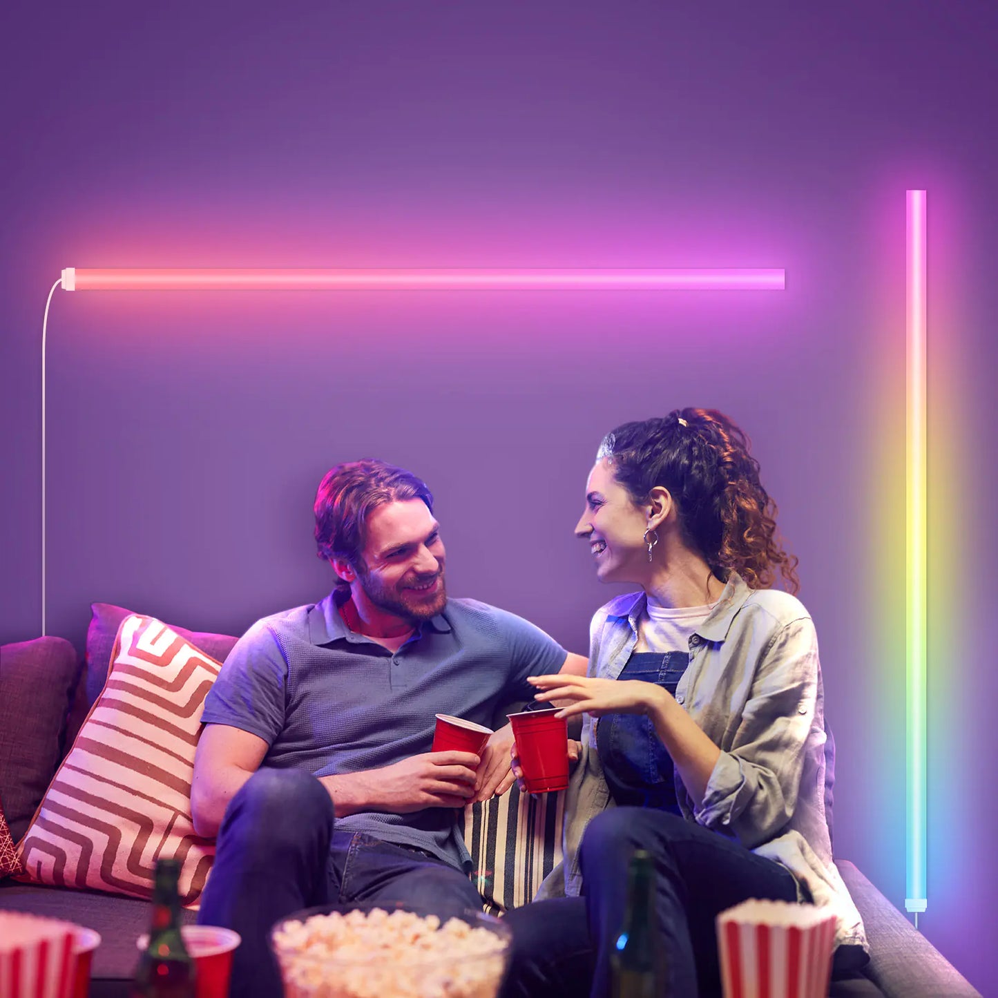 Smart LED Wall Light with WiFi and Music Sync