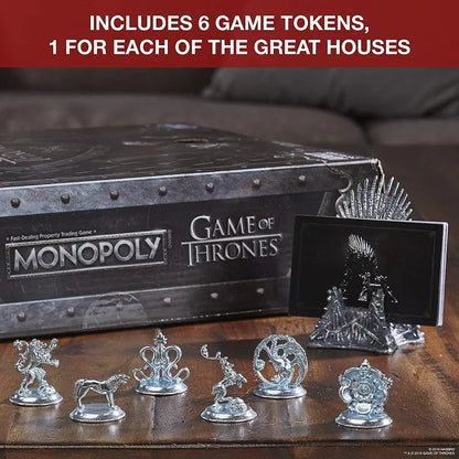 Game of Thrones Monopoly Board Game and Cards
