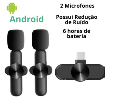 Wireless Lavalier Microphone for Audio and Video Recording