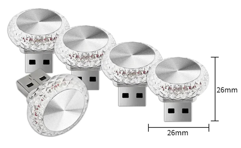 Car USB Ambient Light