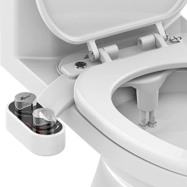 Smart Toilet Seat with Dual Temperature Nozzles