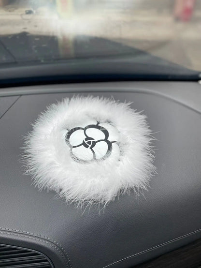 Large Creative Rhinestone Anti-Slip Car Dashboard Mat