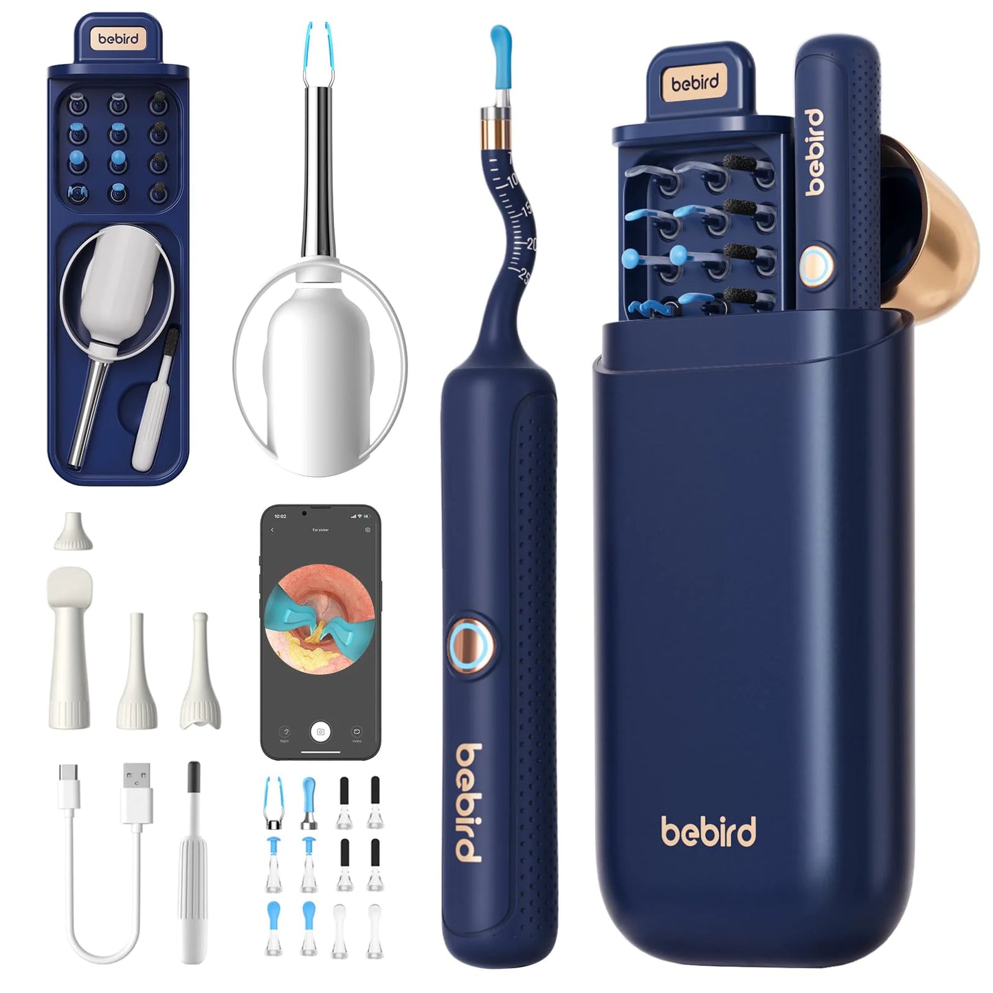 Smart Wireless Endoscope Earpick Suit