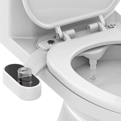 Smart Toilet Seat with Dual Temperature Nozzles